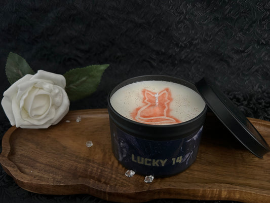 Officially licensed Lucky 14 candle