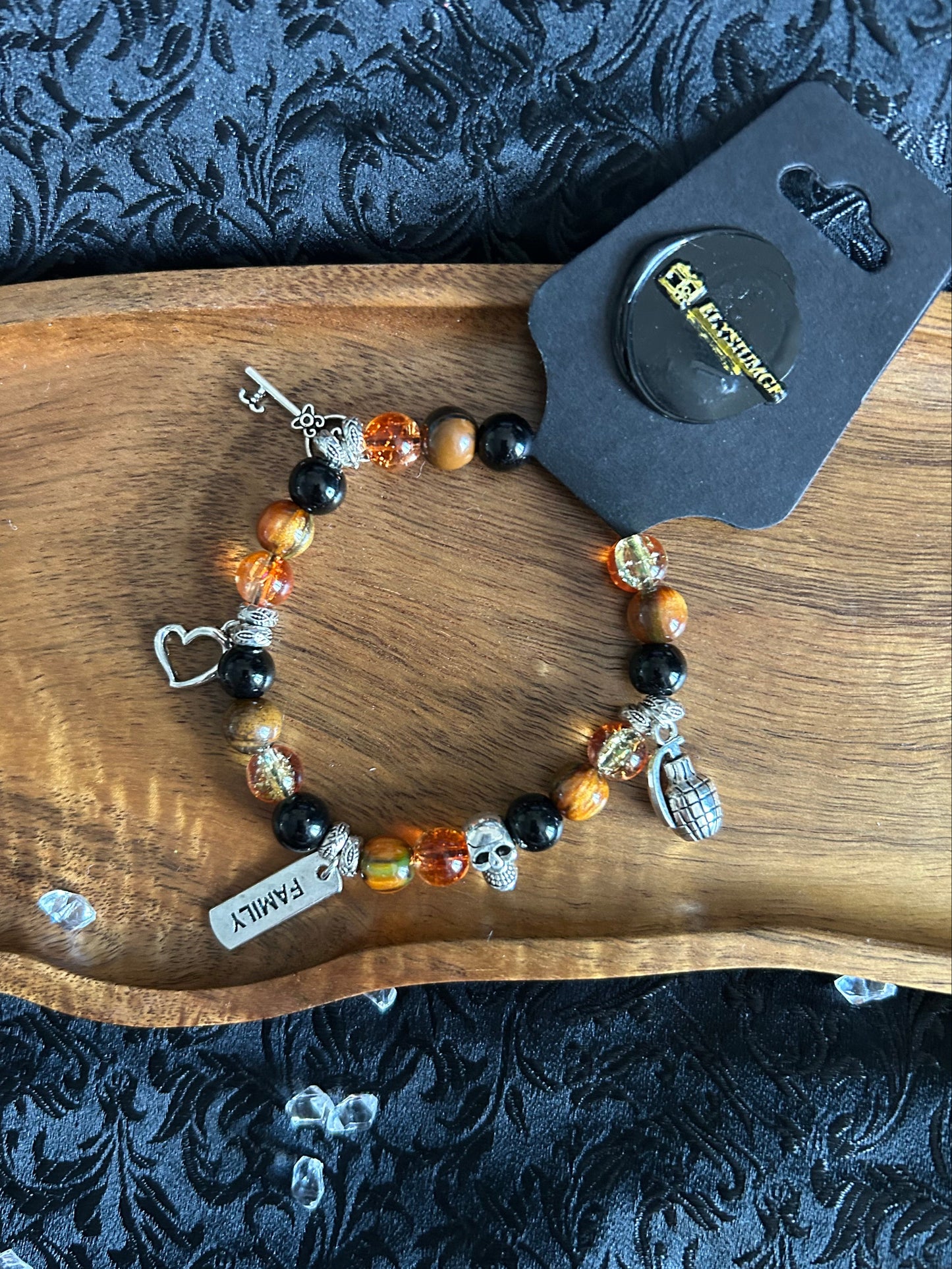 Officially licensed Mercenary and the Mortician bracelet