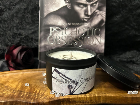 Officially licensed Psychotic Obsession candle