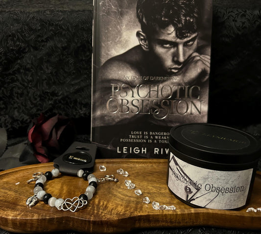 Officially licensed Psychotic Obession candle gift set
