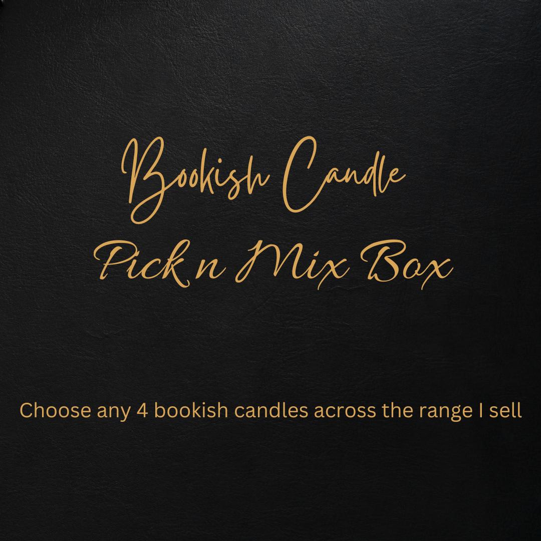 Bookish candle pick n mix box